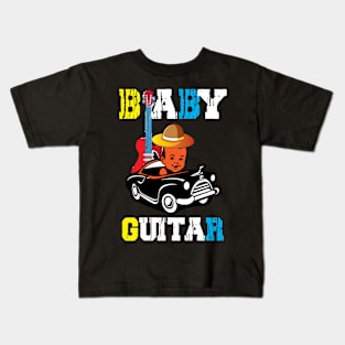 Baby Guitar T-Shirts for Little Musicians Kids T-Shirt